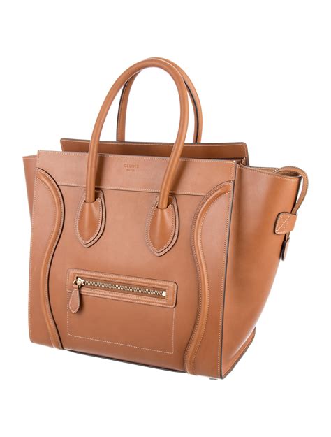 celine mini luggage pre owned|celine mini luggage tote bag.